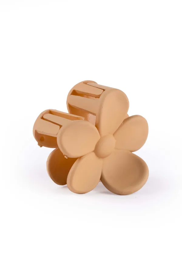 Matte_Daisy_Claw_Small_Buttercream_Yellow_Single_Claw_Clip