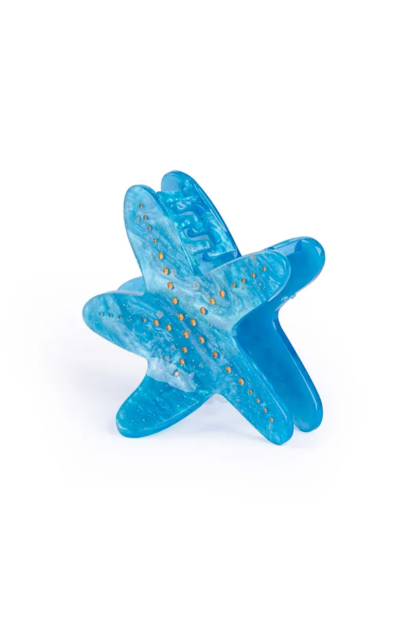 Starfish_Claw_Medium_Ocean_Blue_Claw_Clip
