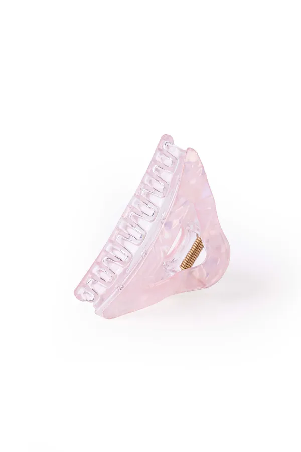 Crystal_Triangle_Claw_Medium_Blush_Pink_Single_Claw_Clip