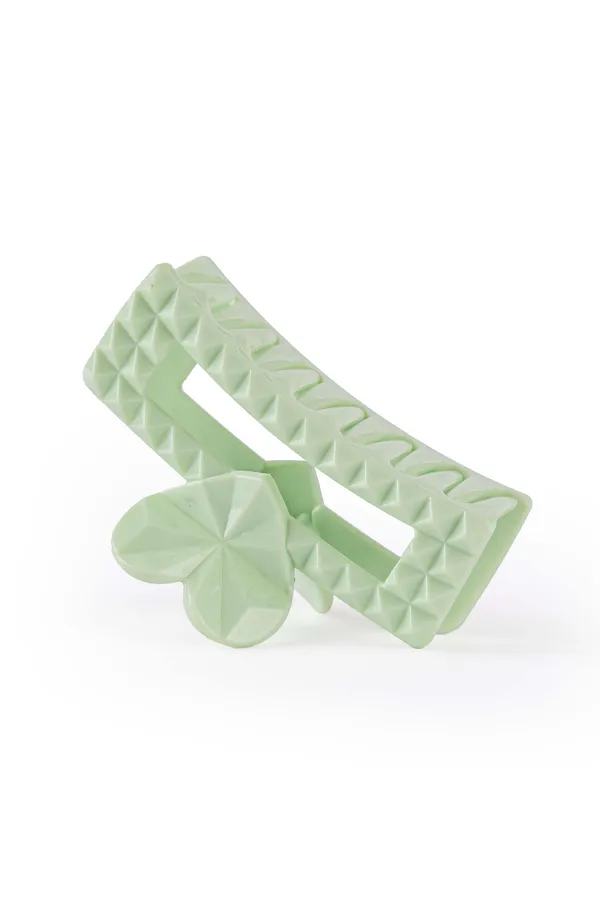 Studded_Heart_Frame_Claw_Medium_Mint_Forst_Single_Claw_Clip_-_Pack_Of_2