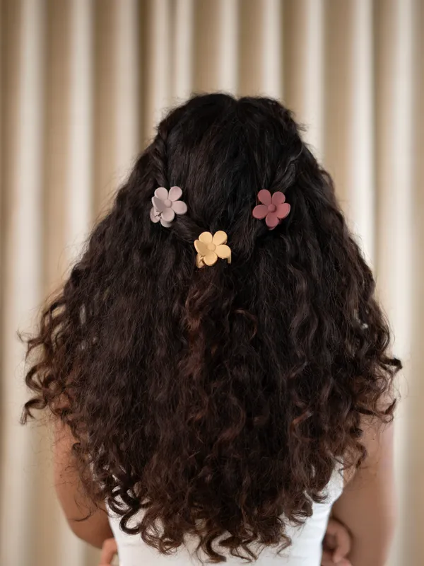 Matte_Daisy_Claw_Small_Berry_Rose_Single_Claw_Clip
