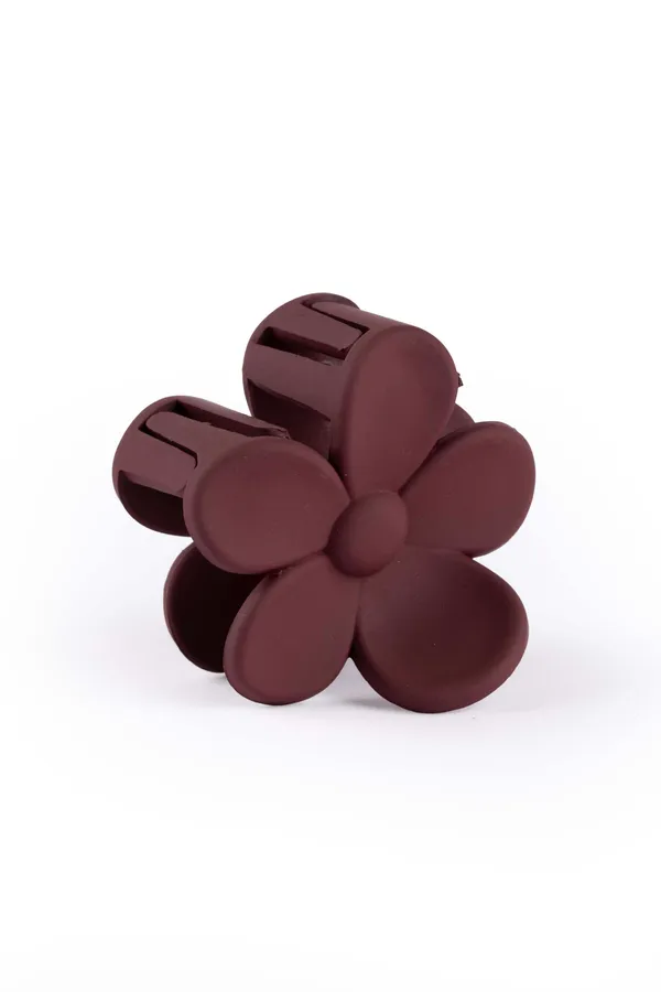 Matte_Daisy_Claw_Small_Berry_Rose_Single_Claw_Clip