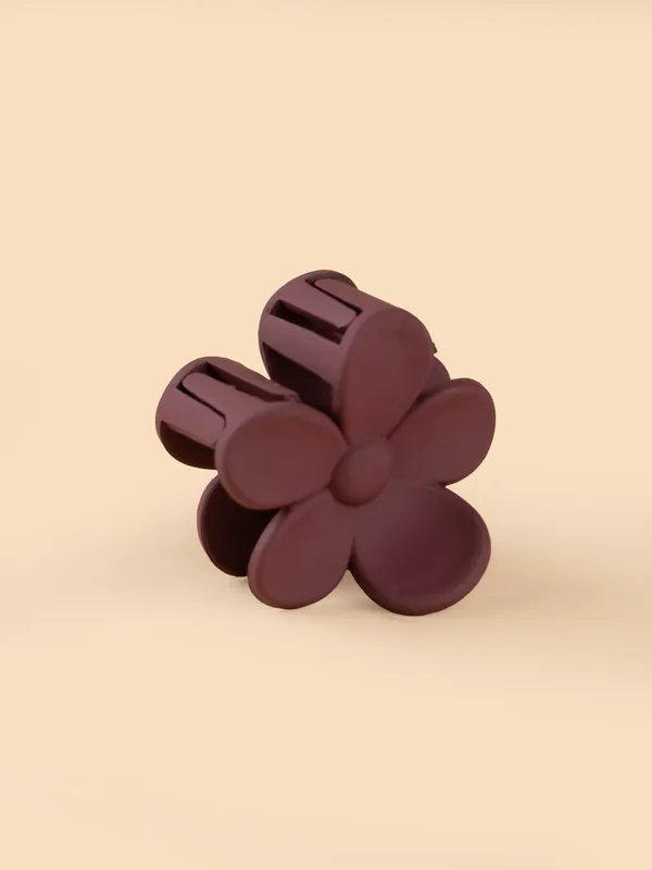 Matte_Daisy_Claw_Small_Berry_Rose_Single_Claw_Clip