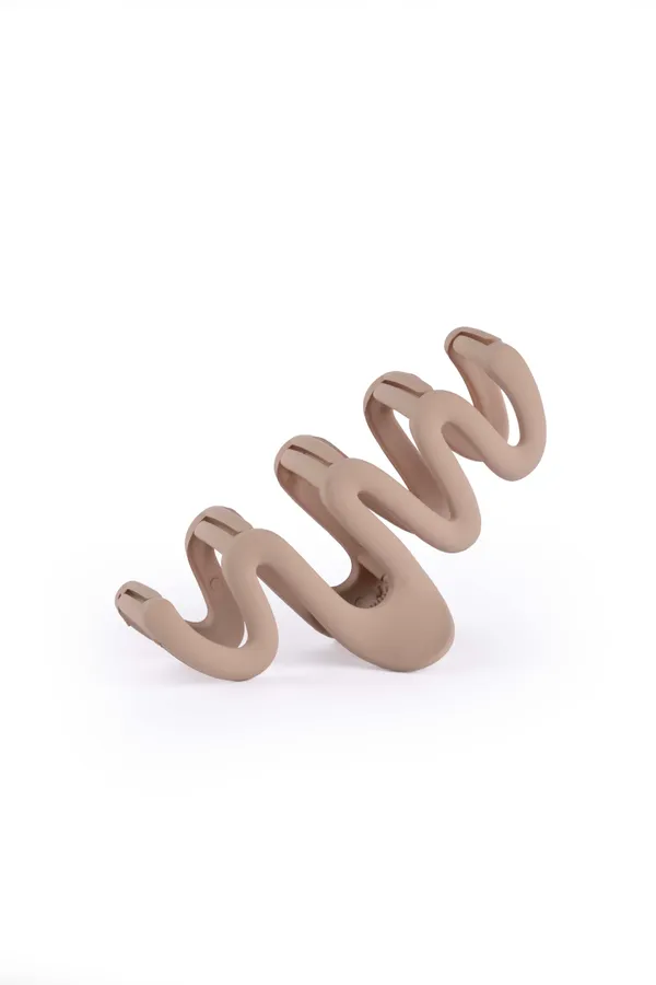 Wavy_Claw_Large_Taupe_Brown_Single_Claw_Clip