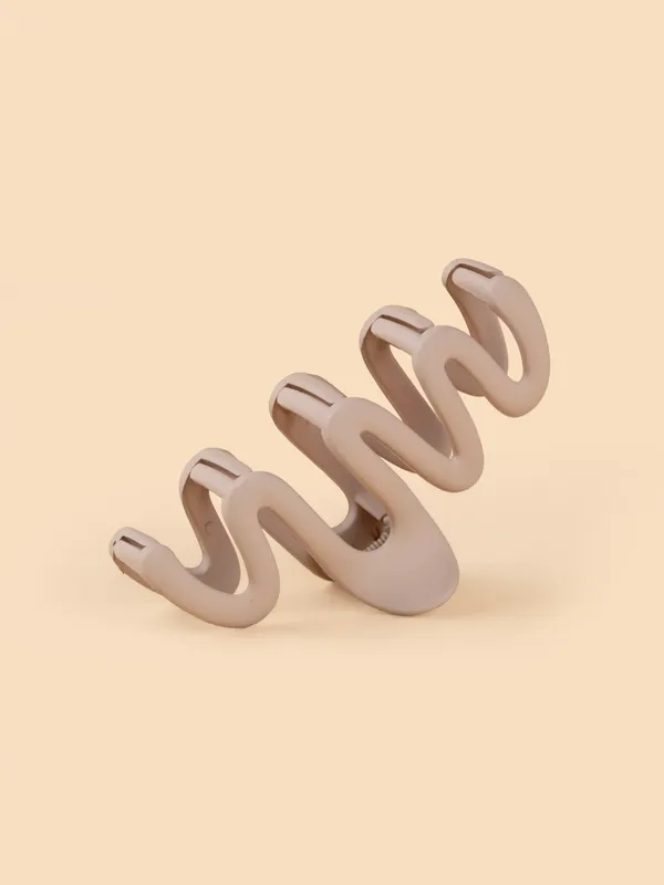 Wavy_Claw_Large_Taupe_Brown_Single_Claw_Clip