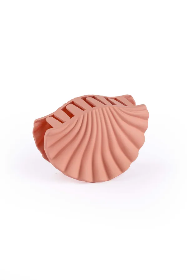 Matte_Shell_Claw_Medium_Peach_Pink_Single_Claw_Clip