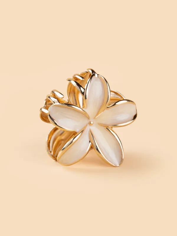 Metal_Flower_Medium_Ivory_White_Hair_Accessory