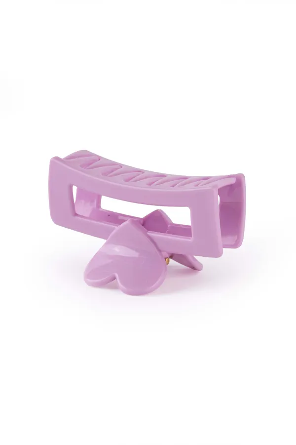 Heart_Frame_Claw_Medium_Lavender_Purple_Claw_Clip