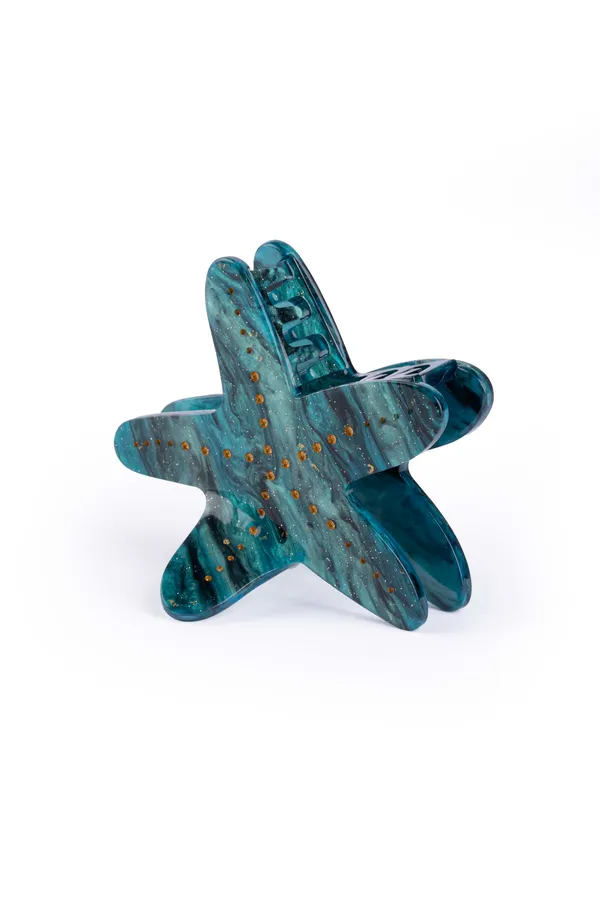Starfish_Claw_Medium_Marble_Black_Pack_Of_6_Claw_Clip