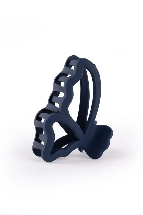 Matte_Butterfly_Claw_Medium_Navy_Blue_Claw_Clip