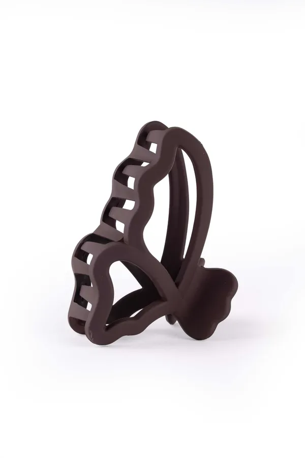 Matte_Butterfly_Claw_Medium_Burgundy_Wine_Single_Claw_Clip