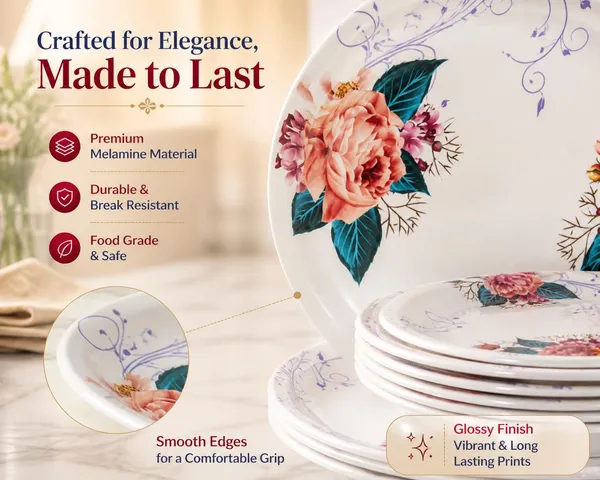 Melamine_Dinner_Set_(Royal_Bloom)