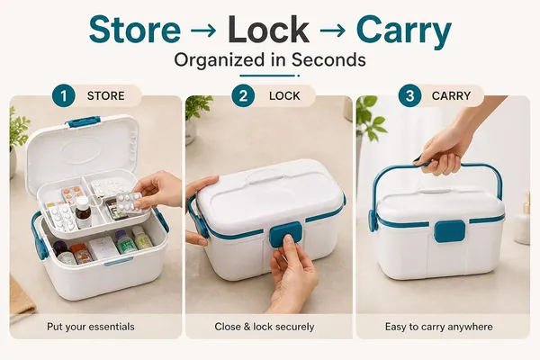 Medicine_Storage_Box_With_Handle_And_Lock