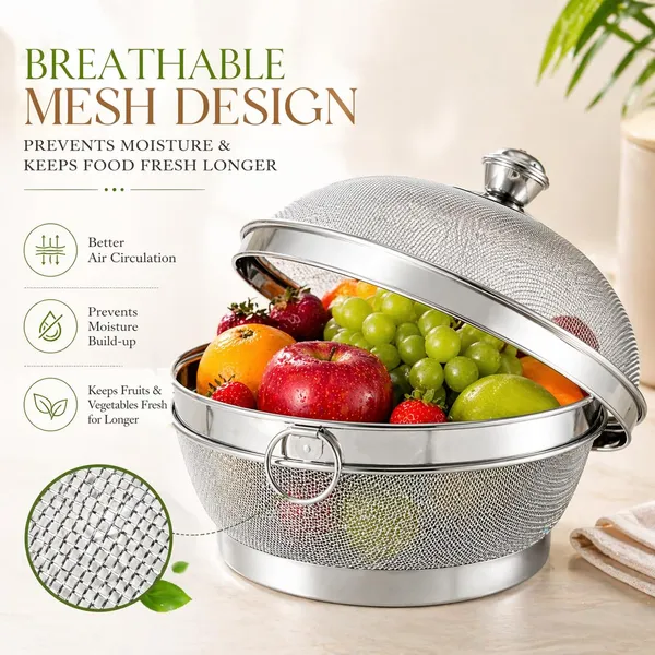 Stainless_Steel_Mesh_Fruit_Basket_With_Lid