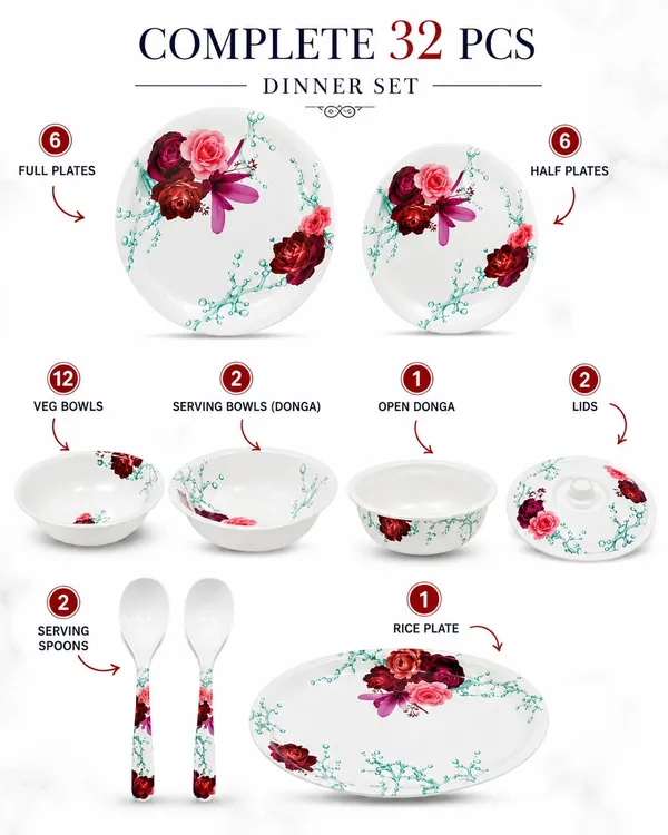 Melamine_Dinner_Set_With_Serving_Bowls_And_Spoons