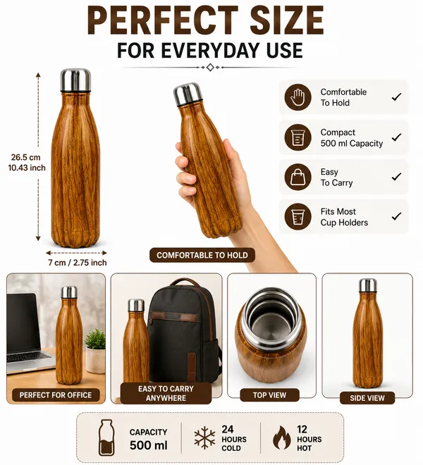 Wooden_Print_Stainless_Steel_Water_Bottle