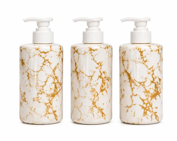Marble_Print_Plastic_Soap_Dispenser_Pump_Bottle_(Pack_of_3)