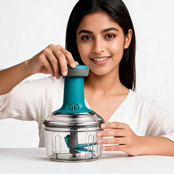 Manual_Push_Vegetable_Chopper_With_Stainless_Steel_Blades