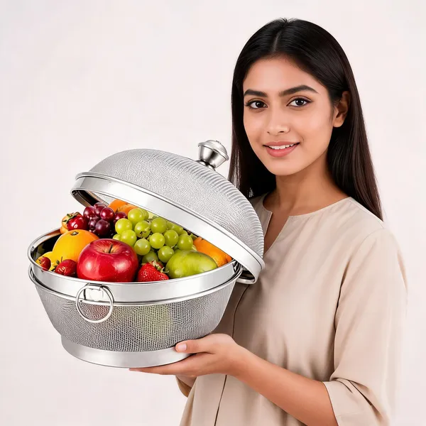 Stainless_Steel_Mesh_Fruit_Basket_With_Lid