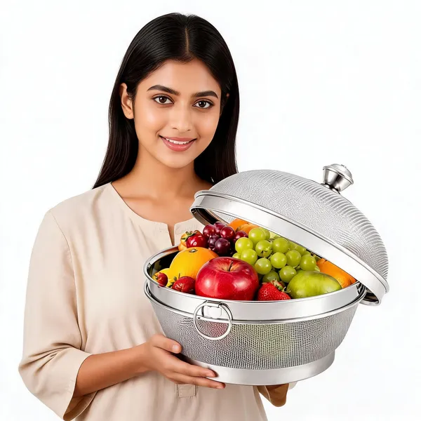 Stainless_Steel_Mesh_Fruit_Basket_With_Lid