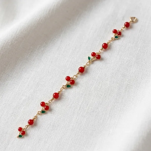 Red_Cherry_Bracelet_for_Women_