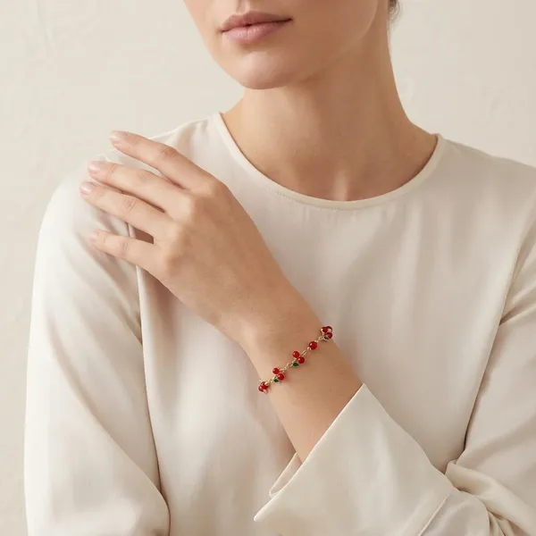 Red_Cherry_Bracelet_for_Women_