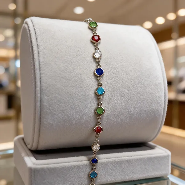 Silver_Tone_Crystal_Stone_Bracelet