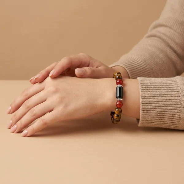 Multi_Gemstone_Leo_Zodiac_Bracelet_with_Black_Onyx
