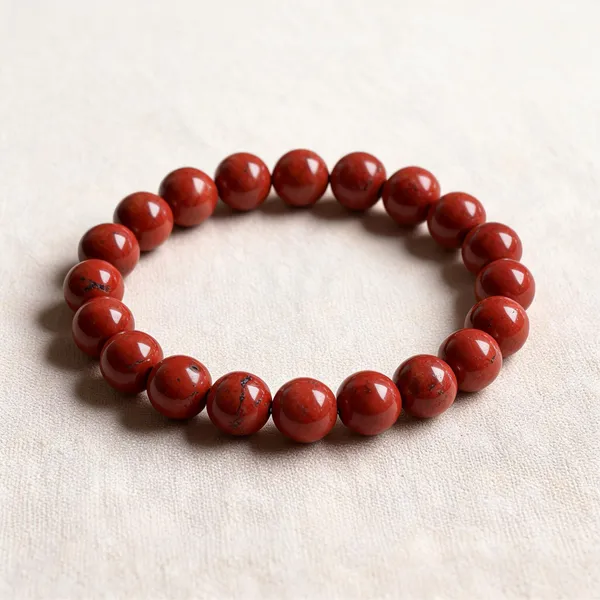 Red_Jasper_Natural_Stone_Beaded_Bracelet