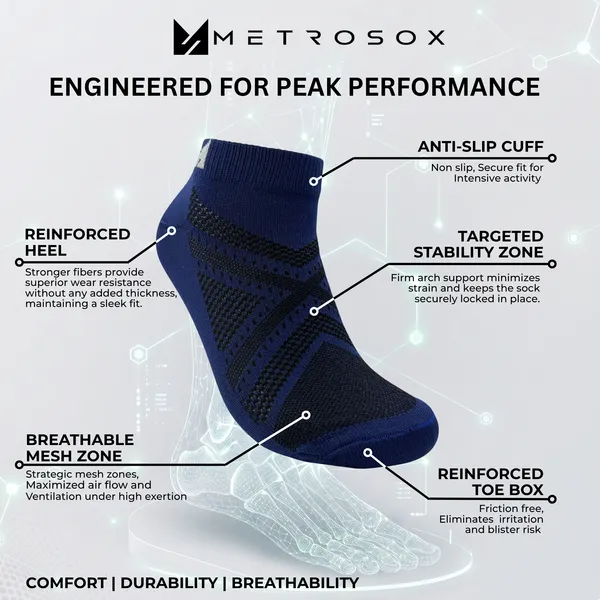 Metrosox_Elite_Performance_Ankle_Socks_–_Engineered_Comfort_|_Pack_of_5
