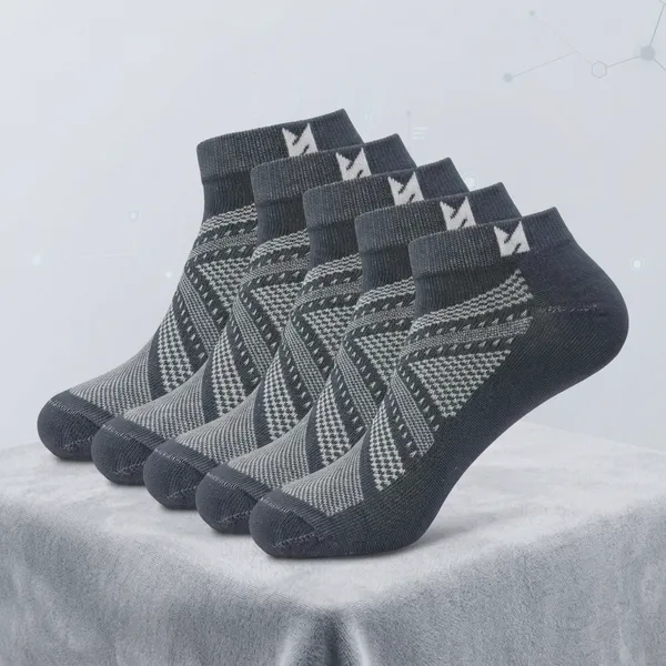 Men's_Breathable_Ankle_Socks_Pack_Of_5