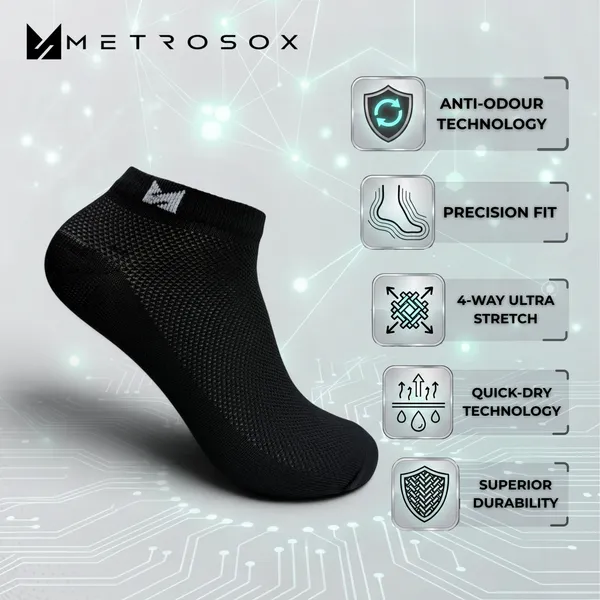 Metrosox_Men's_ultra_Breathable_Ankle_Socks