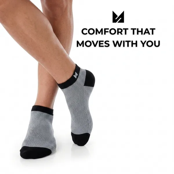 Metrosox_Men's_360°_Breathable_Mesh_Ankle_Socks_Pack_Of_5