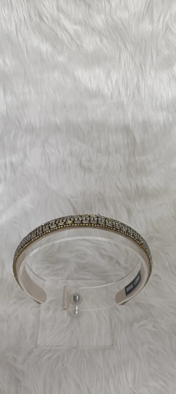 Gold_Crystal_Baguette_Studded_Hairband_For_Women