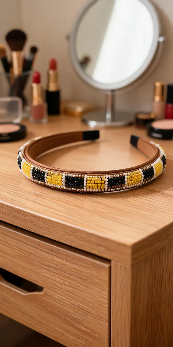 Multicolor_Satin_Beaded_Wide_Headband_For_Women