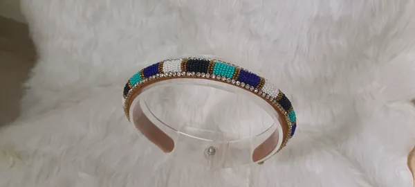 Multicolor_Satin_Beaded_Embellished_Hairband_For_Women