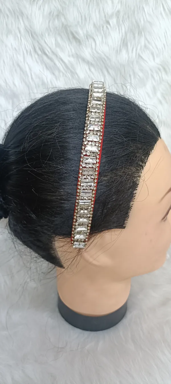 Red_Crystal_Baguette_Studded_Hairband_For_Women