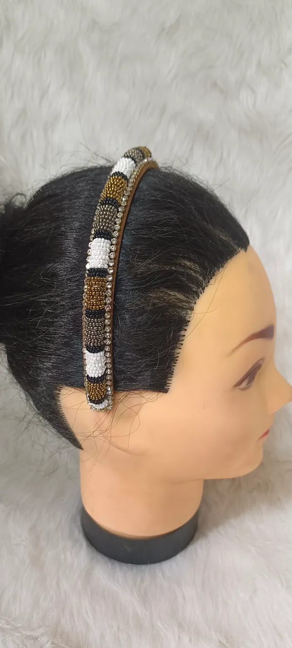 Multicolor_Beaded_Crystal_Embellished_Hairband_For_Women