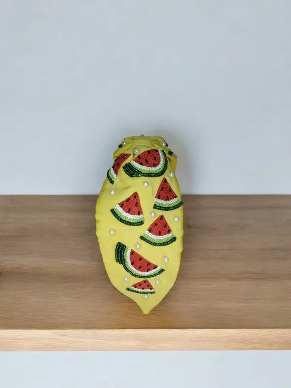 Yellow_Cotton_Watermelon_Embroidered_Potli_Bag_For_Women