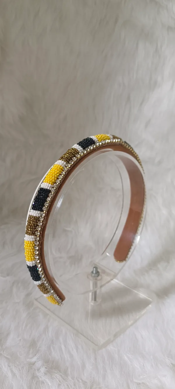 Multicolor_Satin_Beaded_Wide_Headband_For_Women