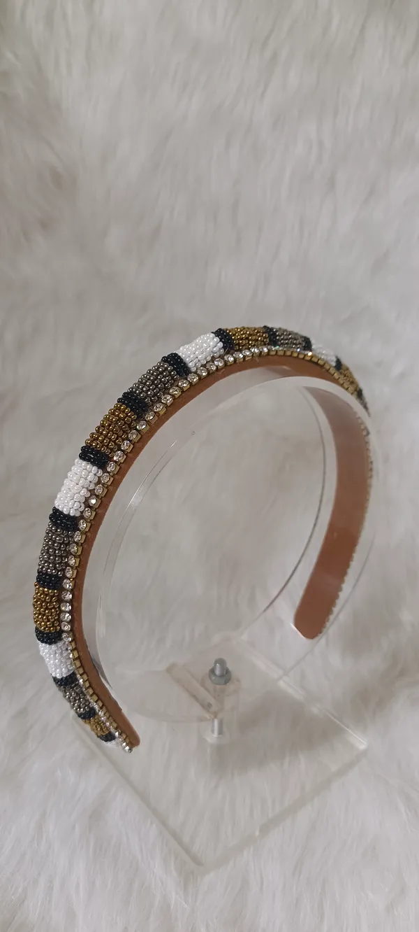 Multicolor_Beaded_Crystal_Embellished_Hairband_For_Women