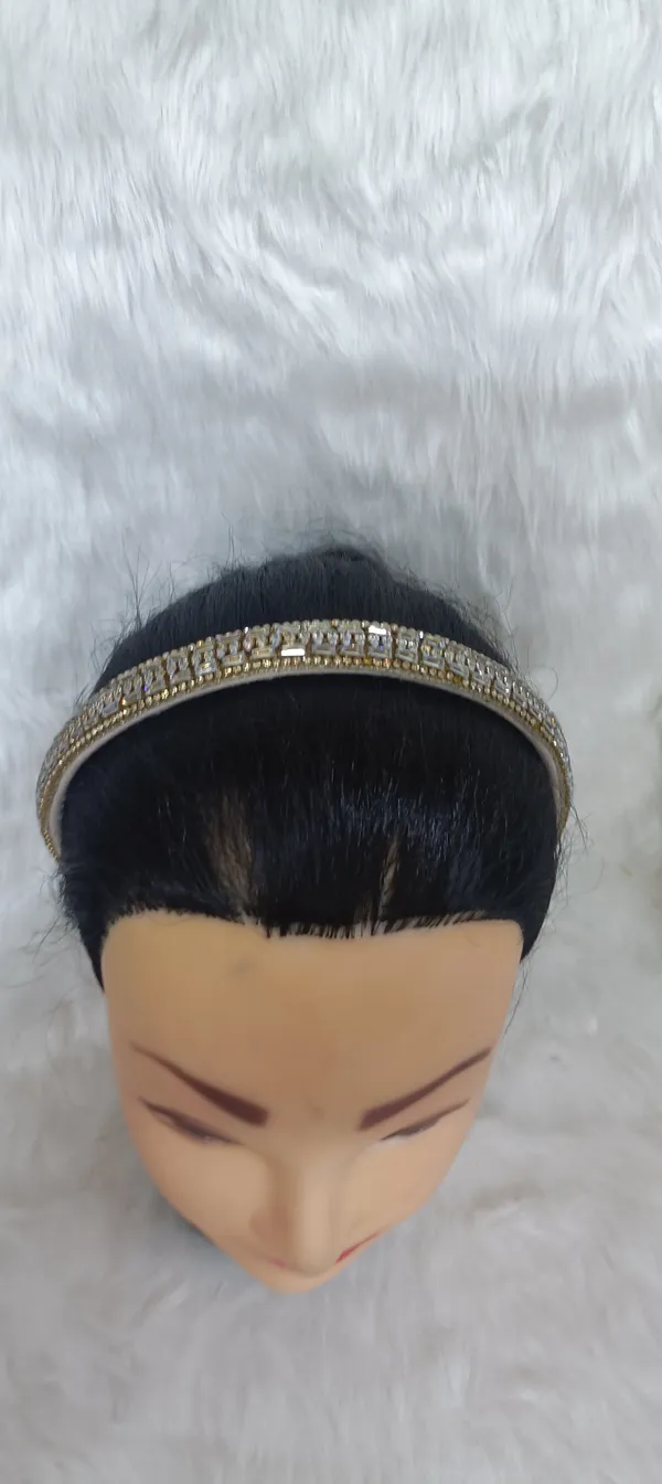 Gold_Crystal_Baguette_Studded_Hairband_For_Women