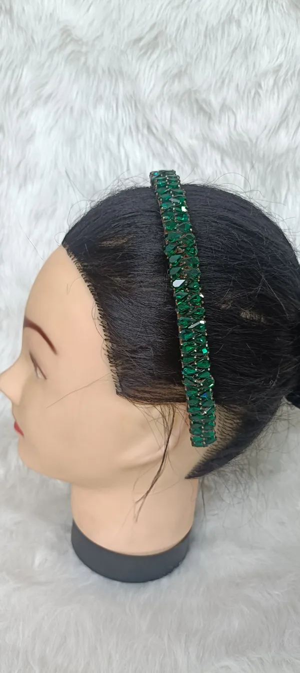 Green_Stone_Studded_Crystal_Hairband_For_Women
