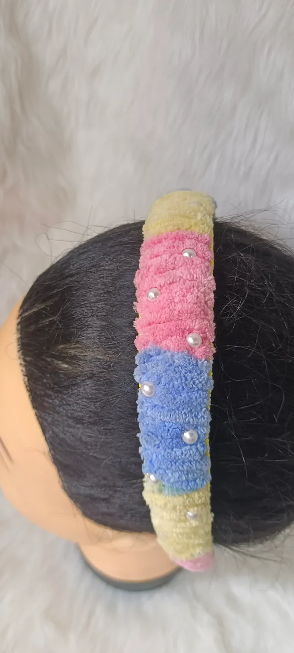 Multicolor_Cotton_Padded_Wide_Headband_For_Women