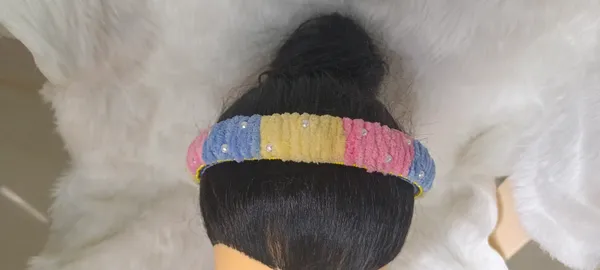 Multicolor_Cotton_Padded_Wide_Headband_For_Women