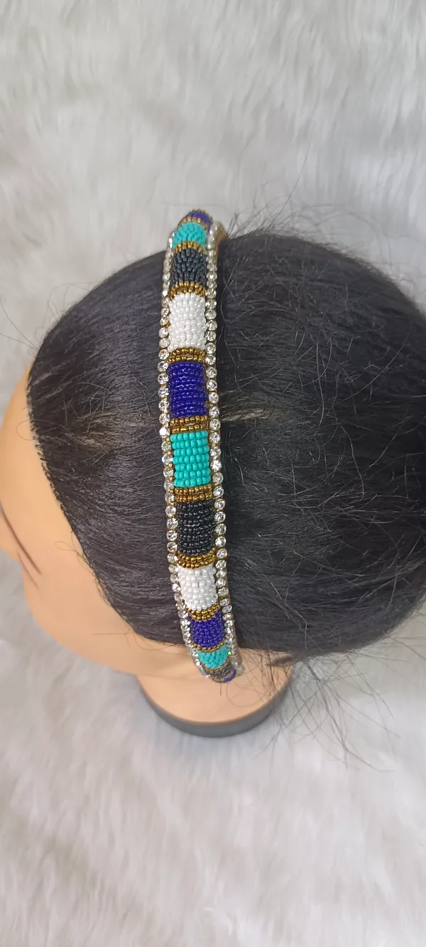 Multicolor_Satin_Beaded_Embellished_Hairband_For_Women