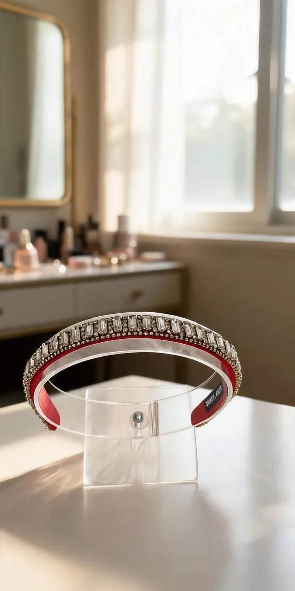 Red_Crystal_Baguette_Studded_Hairband_For_Women