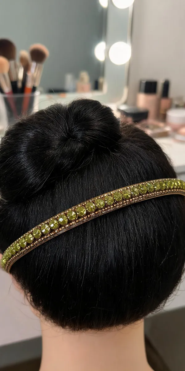 Green_Alloy_Stone_Studded_Metal_Hairband_For_Women