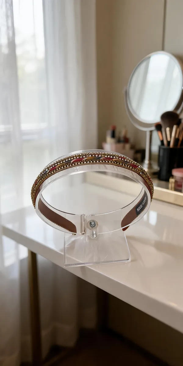 Gold_Beaded_Stone_Embellished_Hairband_For_Women