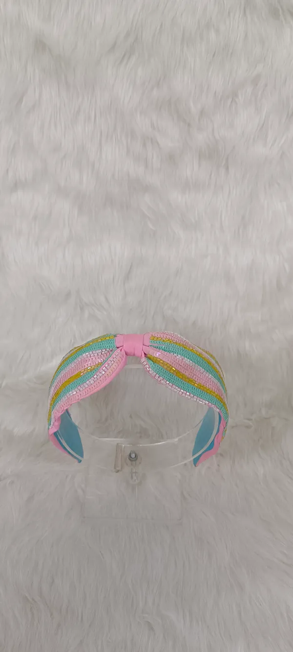 Pastel_Polyester_Sequin_Striped_Knot_Headband_For_Women